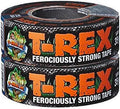T-REX Ferociously Strong Duct Tape, 1.88 in. x 35 yd, 2 Rolls. Total 70 Yards, Dark Gunmetal Gray 240998