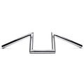 Krator Z Bars Replacement Handlebars Custom Bobber Harley Triumph Chrome 1 Inch Zee Zed Compatible with Kawasaki Vulcan Classic Limited 2000