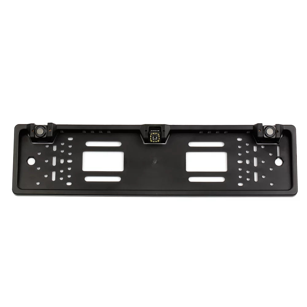 Apexeon European License Plate Frame Rear View Camera, Car Backup Camera with Reversing System, Parking Sensor