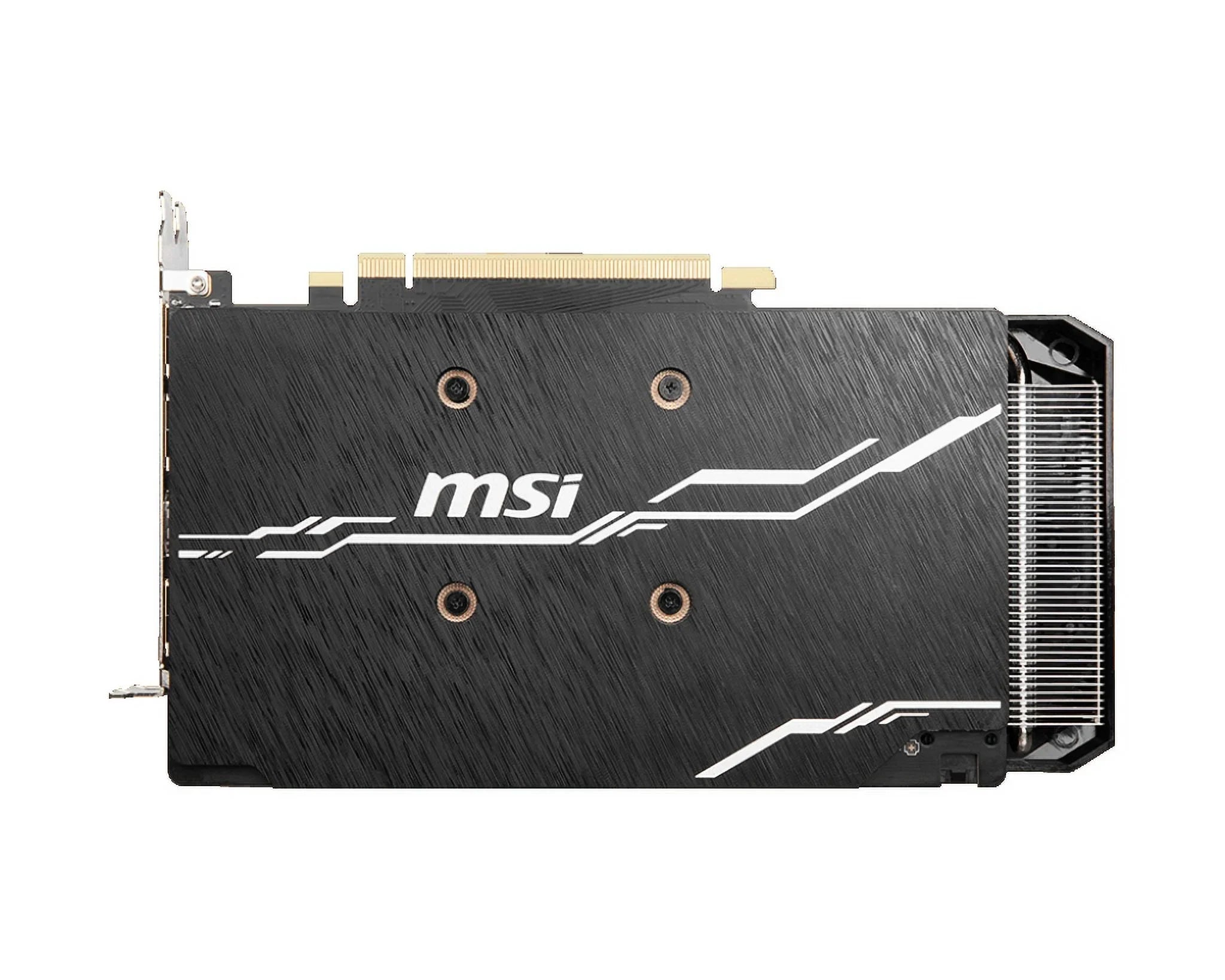 MSI GeForce RTX 2060 VENTUS GP Graphics Card, 6GB GDDR6, PCI-E Gen 3, DP x 3, HDMI x 1, Dual-fan Design, VR Ready