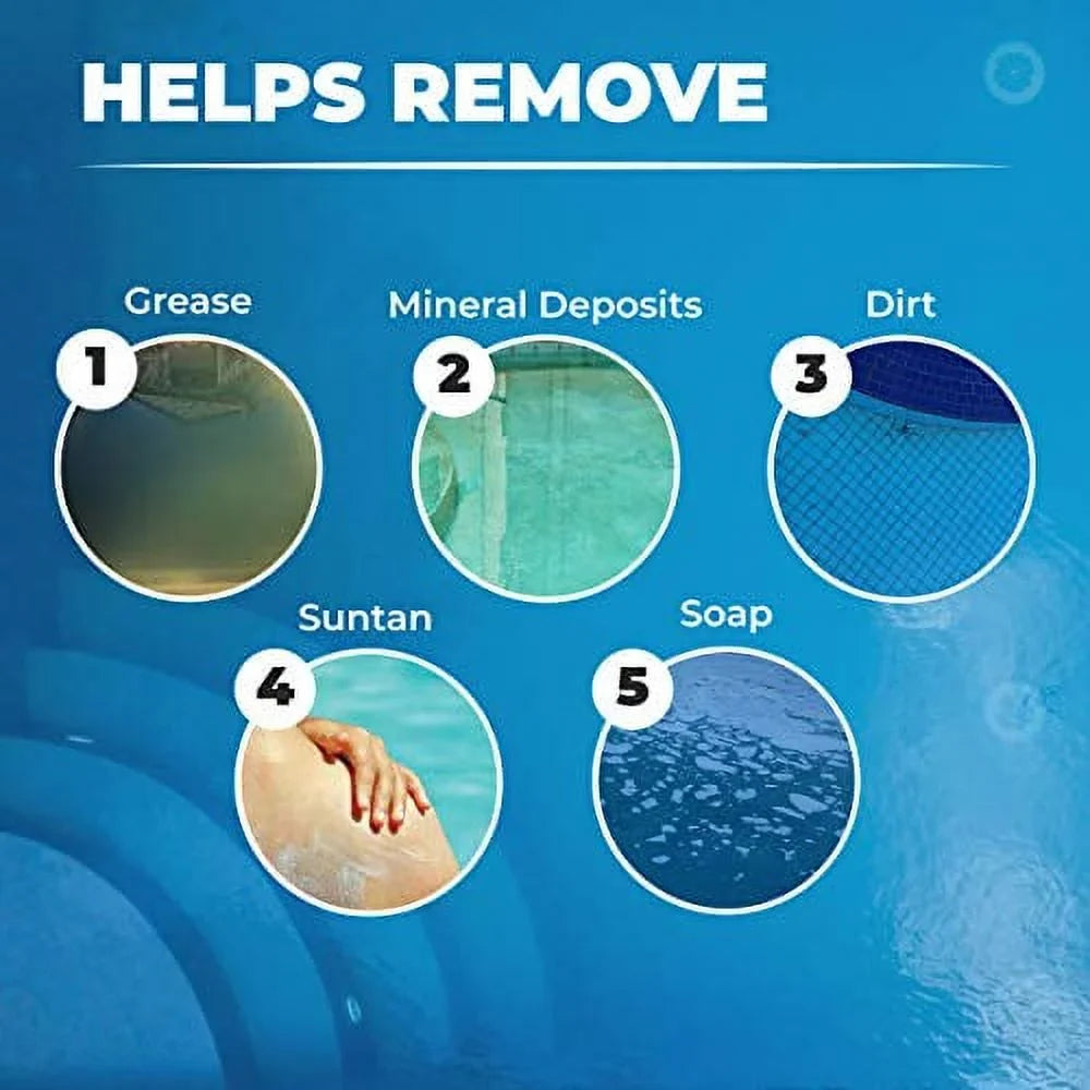 MAV AquaDoc Hot Tub Filter Cleaner Soak and Spa Filter Cleaner Soak. Jacuzzi & Spa Filter Cleaning Solution for HotTub Cartridges. Easy to Use Cleaner so You can Enjoy Your Leisure Time 32oz