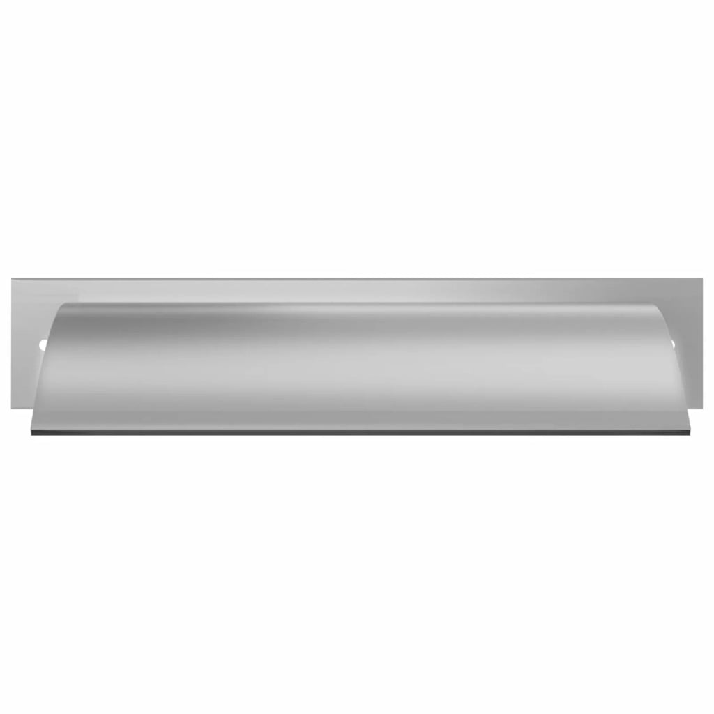 Dcenta Fluid Pool Fountain Stainless Steel Descent Fluid Spillway Pond Fountain for Garden Outdoor In Ground Swimming Pool 17.7 x 10.2 x 3.5 Inches (L x W x H)