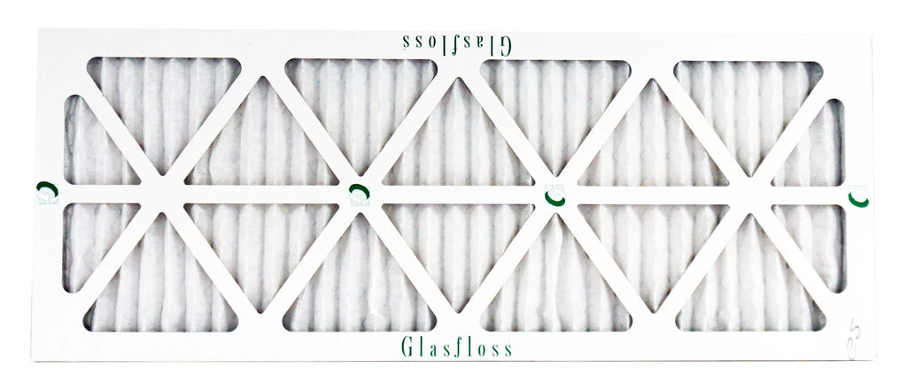 Glasfloss 12x30x1 - MERV 13 -Qty:6 - Furnace Air Filter - Made in USA (Actual Size: 11.5 x 29.5x7/8 inch)
