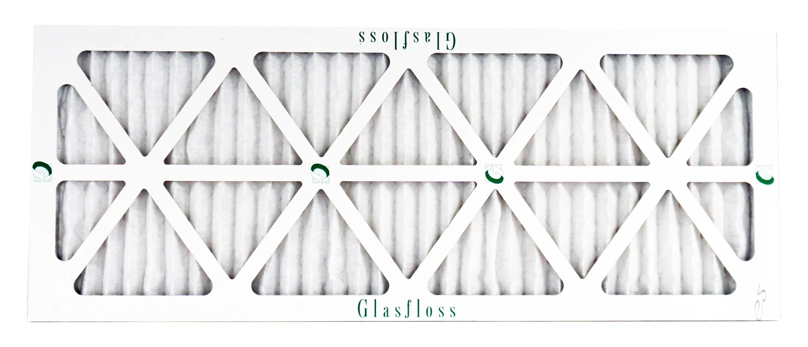 Glasfloss 12x30x1 - MERV 13 -Qty:6 - Furnace Air Filter - Made in USA (Actual Size: 11.5 x 29.5x7/8 inch)