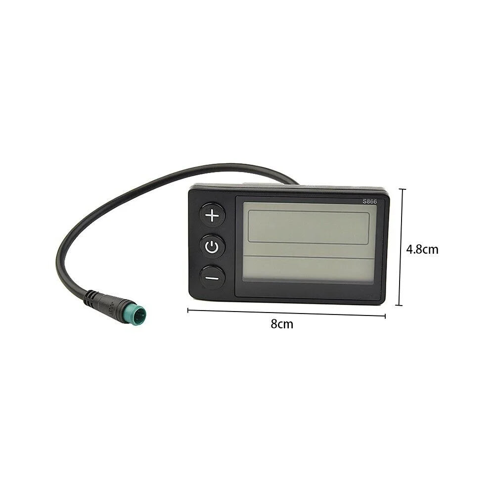 For E-bike Lcd Display 24V/36V/48V Display E-Bike Electric Bike LCD MTB Parts