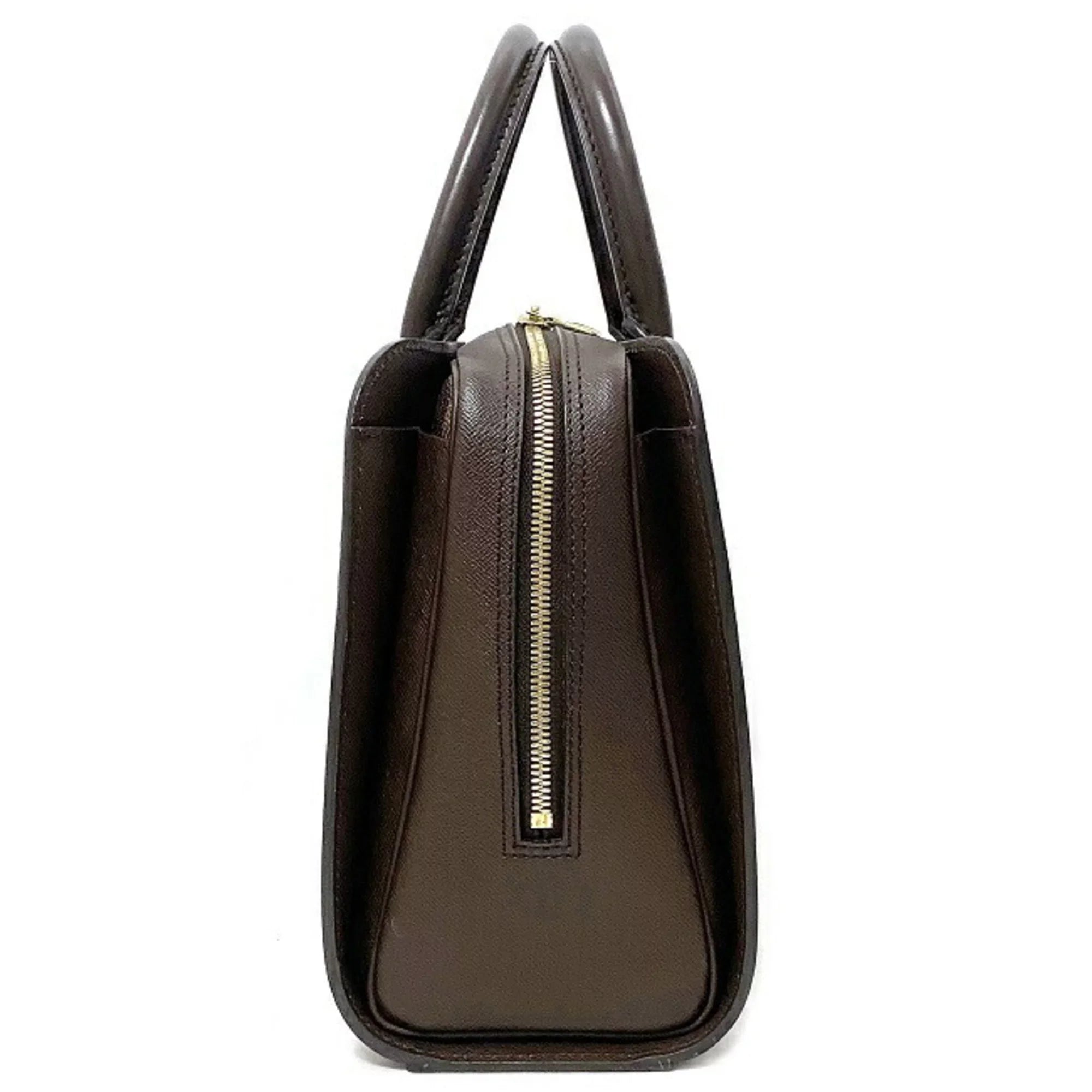 Pre-Owned Louis Vuitton Handbag Triana Brown Damier Ebene N51155 LOUIS VUITTON Ladies Square Type (Good)