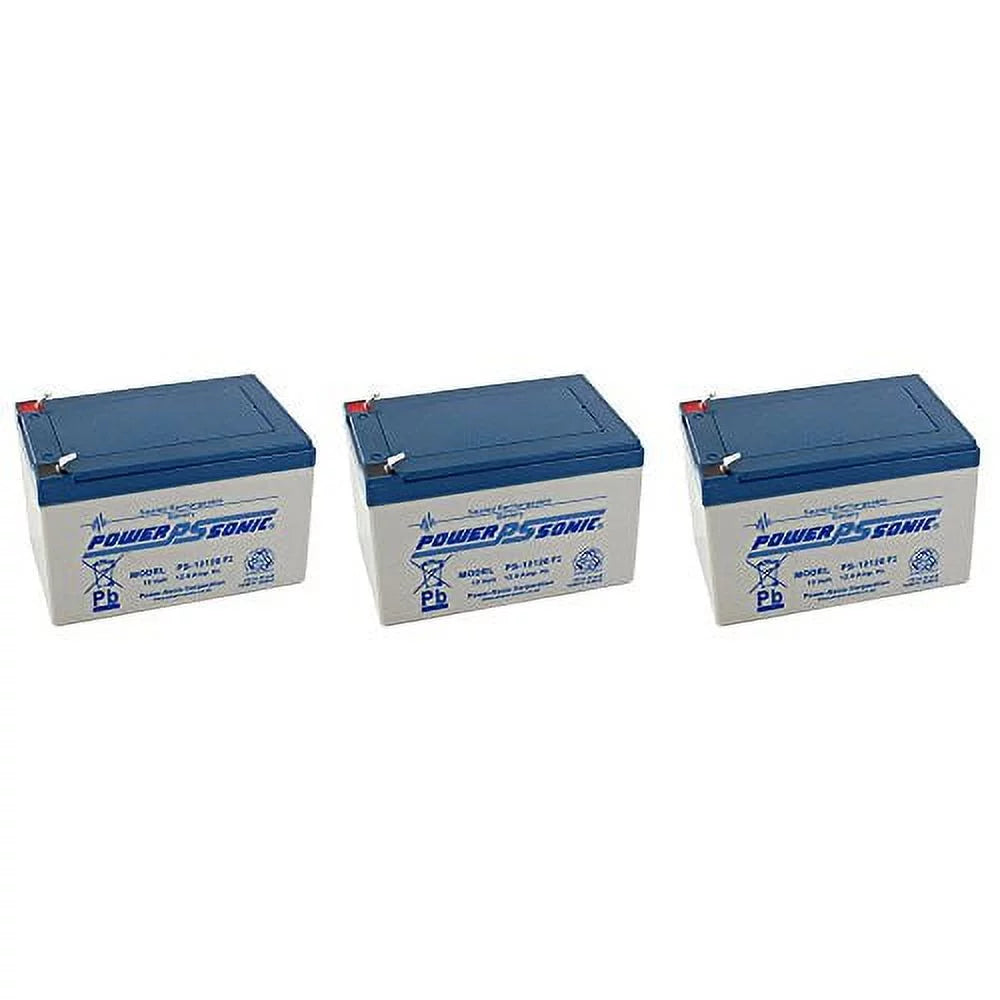 UB12120 12v 12Ah 12 volt 12 Amp-hr BATTERY SLA - 3 Pack