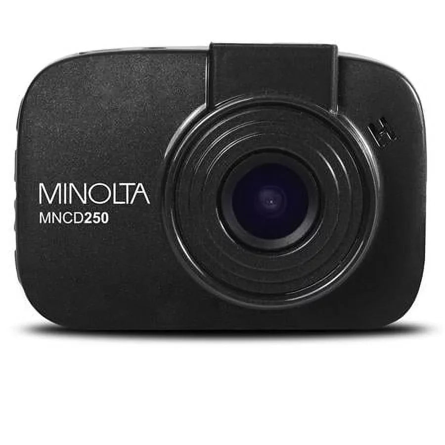 MNCD250 Full HD 12MP 2.2" LCD Display Dash Cam, Black