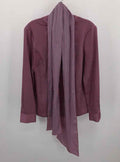Pre-Owned Ted Baker Pink Size 6 Stripe Long Sleeve Blouse