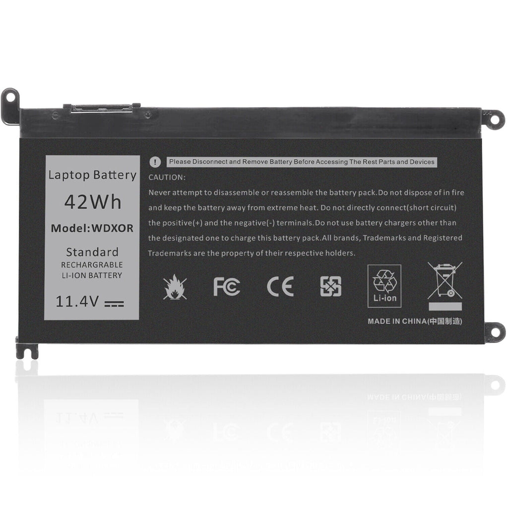 42Wh For Inspiron 15-5567 5568 14-7460 P58F T2JX4 Battery WDXOR WDX0R