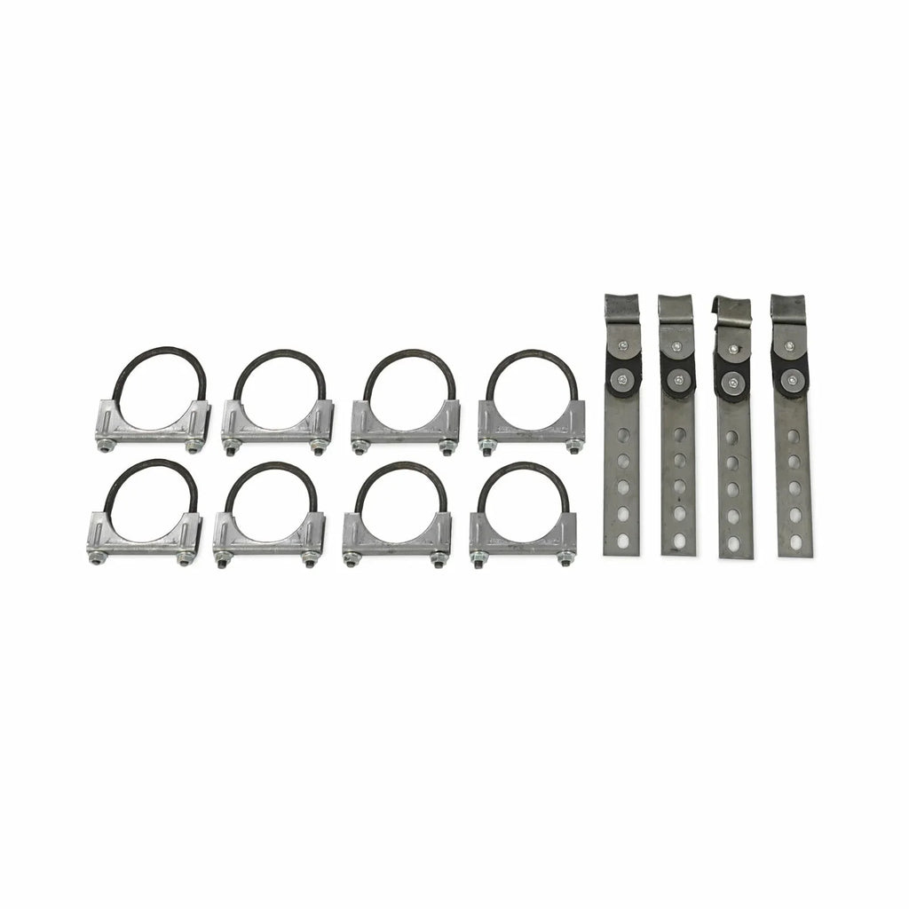 62-74 Mopar B Body Car 2.5" Dual Exhaust Kit Flowmaster Super 10 Rear Exit BW