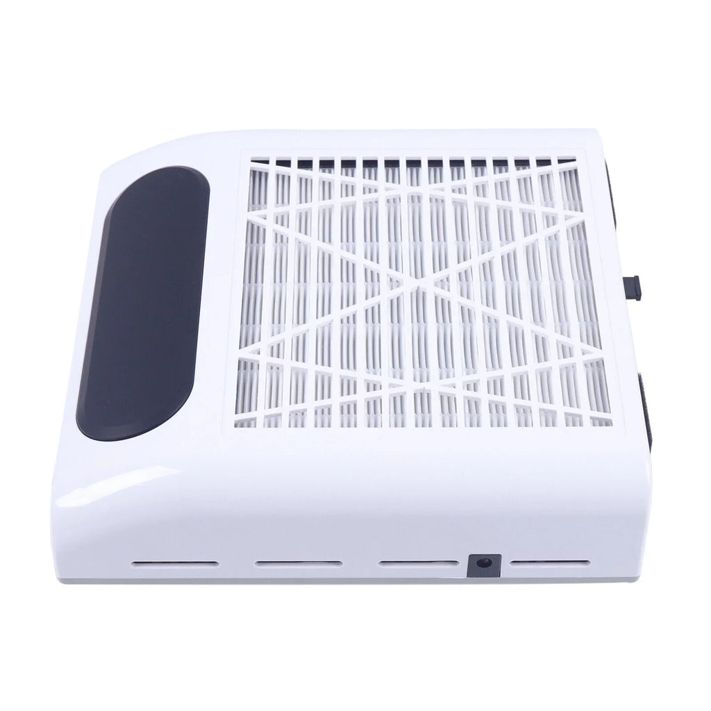 Salon Nail Dust Suction Fan Collector Manicure Vacuum Cleaner Professional Tool with Filter Comfortable Handrest Low Noise Easy Operation