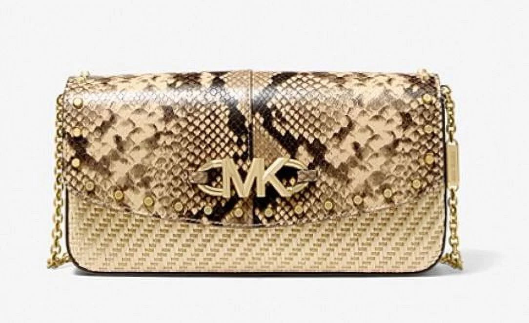 Michael Kors Izzy Large Clutch Shoulder Bag