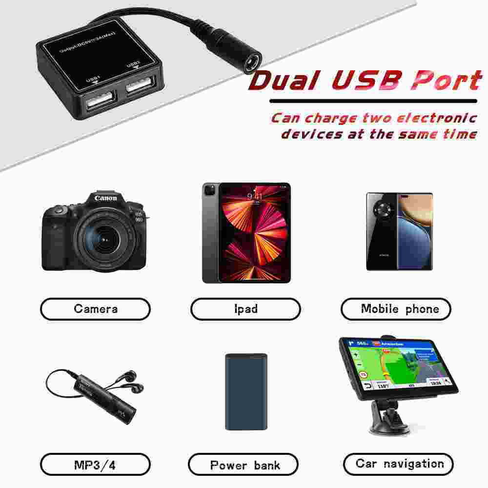 MDHAND outdoor 200W solar panel kit with solar charge controller car charger home camping emergency light source