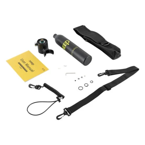 0.13gal Mini Scuba Tank Dive Diving Fluid Breath Device Cylinder Oxygen Set