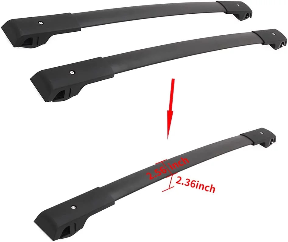 NIXFACE Cross Bars Roof Rack Fit for Jeep Cherokee 2014 - 2023 Luggage Rack Crossbar Cargo Carrier with Side Rails