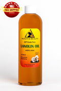 LANOLIN OIL USP GRADE PHARMACEUTICAL SKIN HAIR LIPS MOISTURIZING 100% PURE 12 OZ