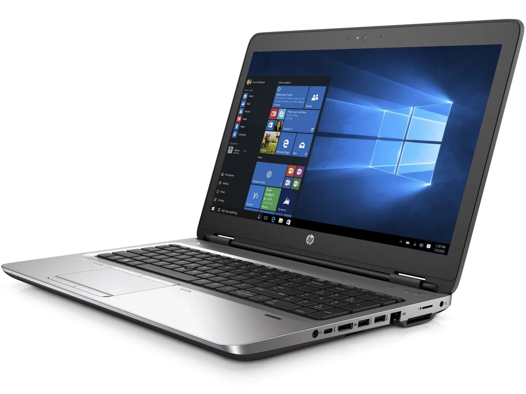 ProBook 650-G2 - 15.6" Core i5-6200U Dual-Core 8GB RAM 256GB Storage - Windows 10 Refurbished