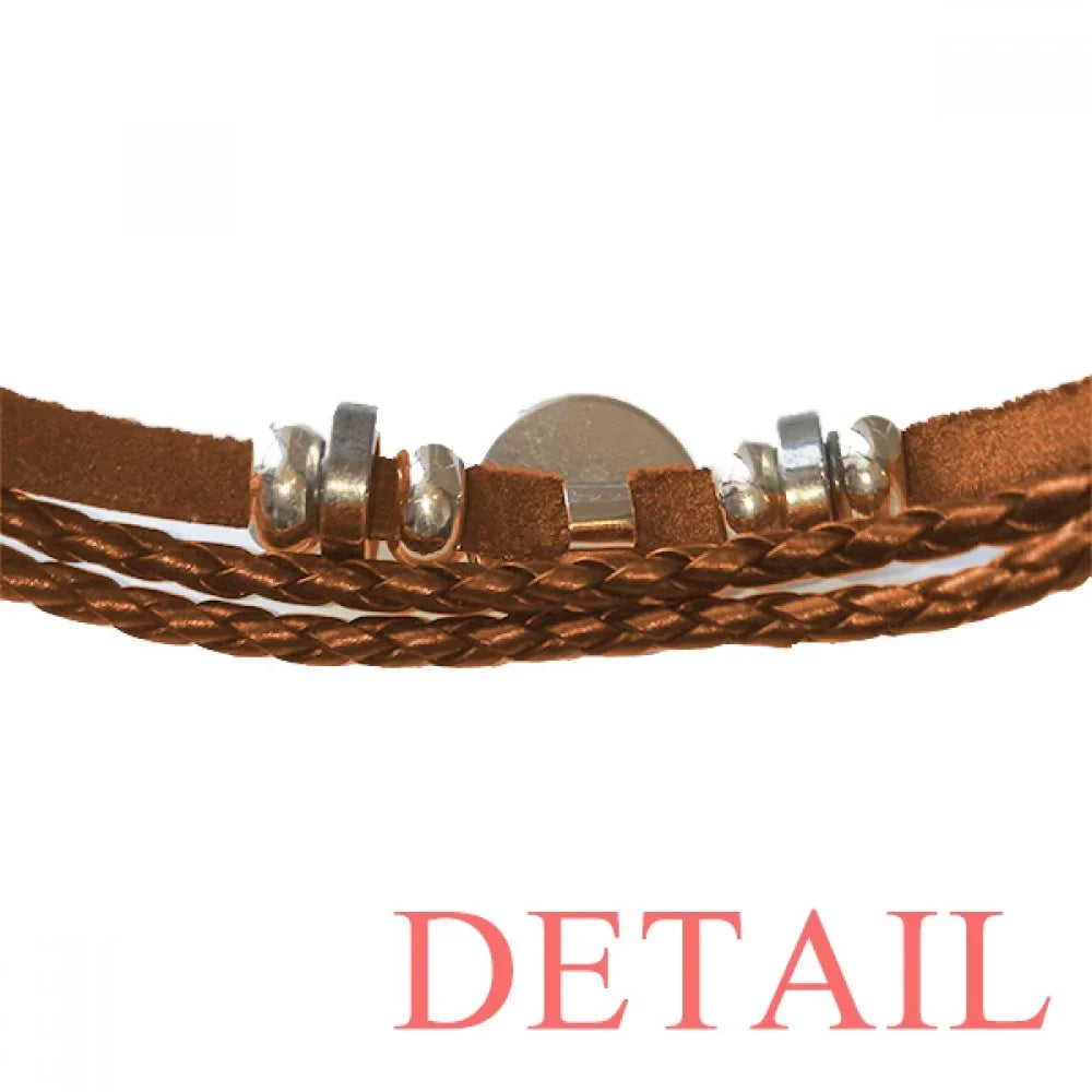 Best scientist ever Quote Profession Bracelet Wristband Leather Jewelry Ornament