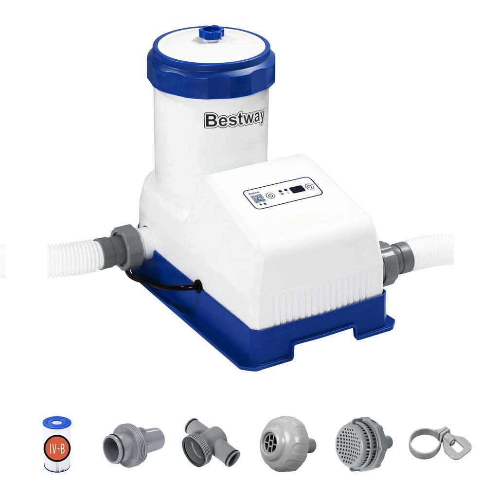 Bestway Flowclear Smart Touch 2000 GPH App Controlled Pool Filter Pump