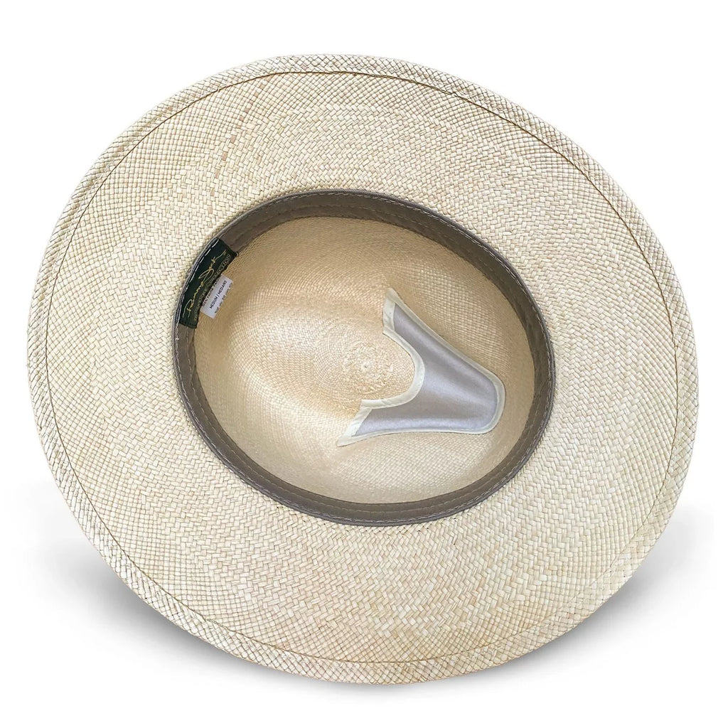 Panama Jack Premium Safari Straw Hat - Handwoven, Lightweight & Breathable, 2 5/8" Brim (X-Large)