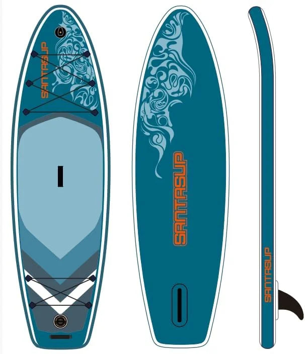 Premium Inflatable Stand Up Paddle Board with Accessories, 11'x33 x6 for Youth & Adults, Wide Stance, Non-Slip Deck, SUP for Fishing & Surfing, Max 330lbs