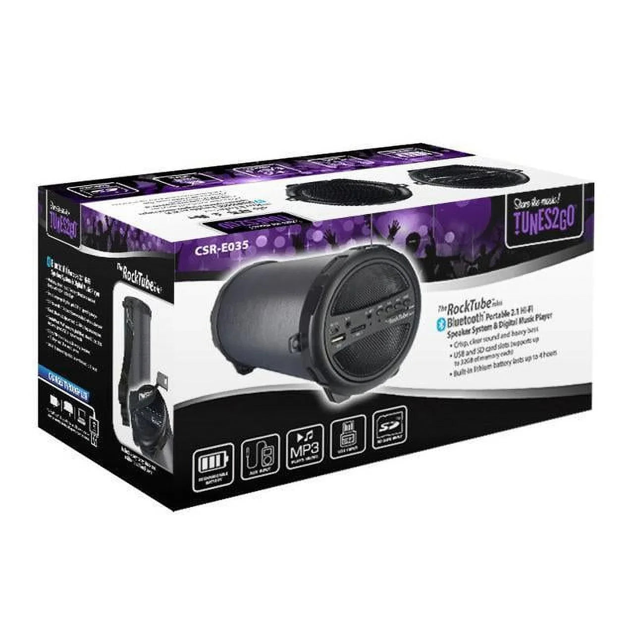 Sondpex Bluetooth Portable 2.1 Hi-Fi Speaker System & Digital Music Player