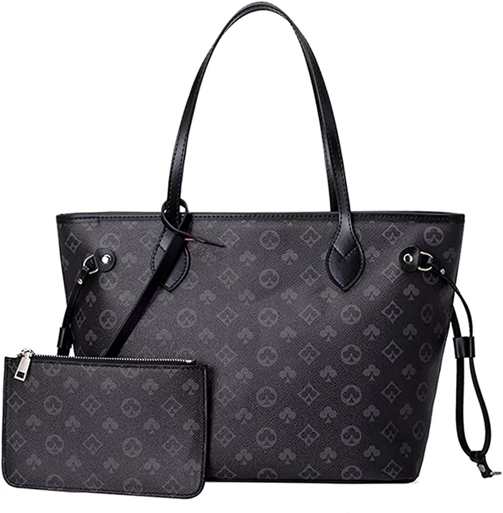 BUTIED Checkered Shoulder Tote Bag For Women