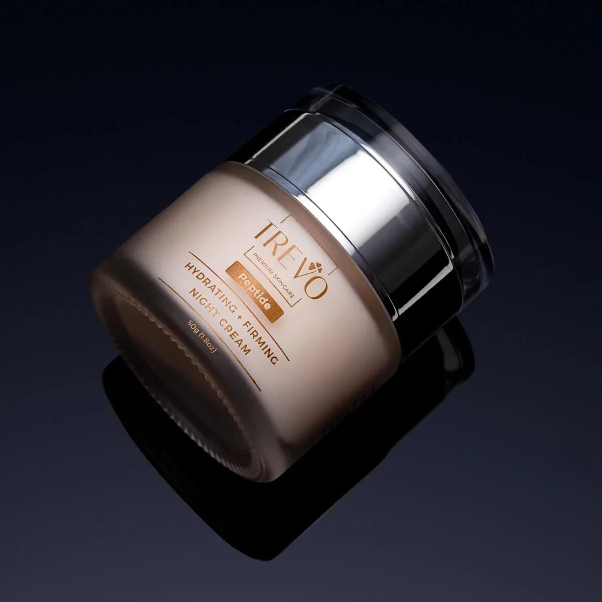 Trevo Peptide Hydrating + Firming Night Cream, Advance Anti Aging & Skin Firming Moisturizer With Natural Peptides, Retinol & Niacinamide (Vitamin B3), Reduce Fine Lines, Anti Inflammation, 50g/1.8oz