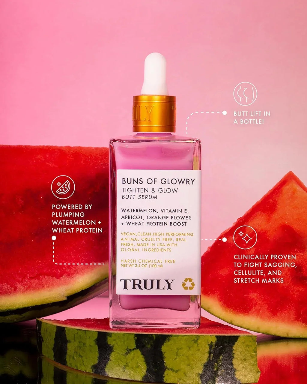 Buns Of Glowry Tighten &amp; Glow Butt Serum