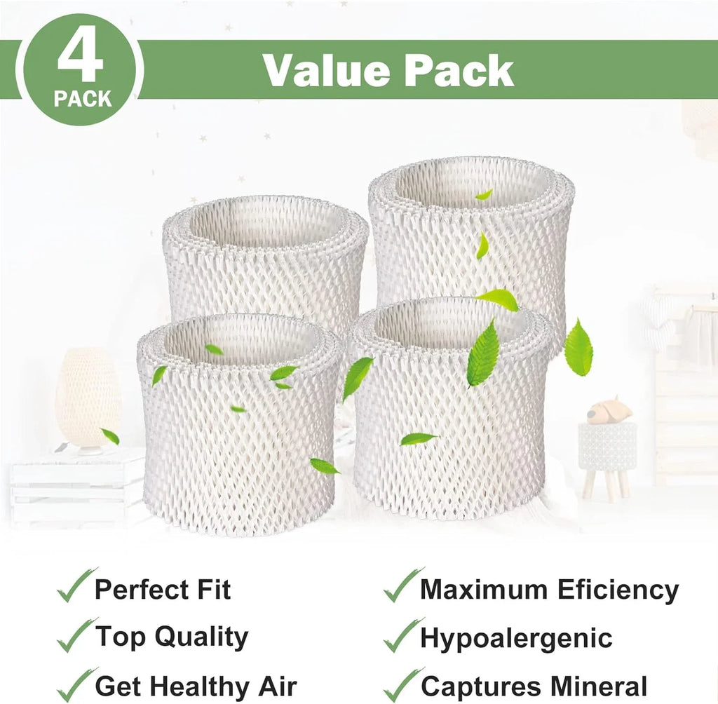 FRESHLAB Humidifier Filter A Compatible with Honeywell Humidifier HCM-350 Series, HCM710, HEV312W, Filter HAC-504, 4-Pack