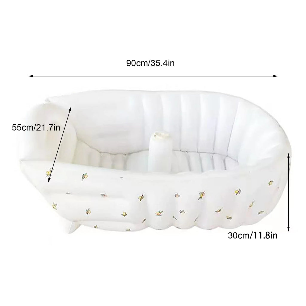 Portable Baby Inflatable Swimming Pool Bathroom Newborn Bath Foldable Baby Bath Tub