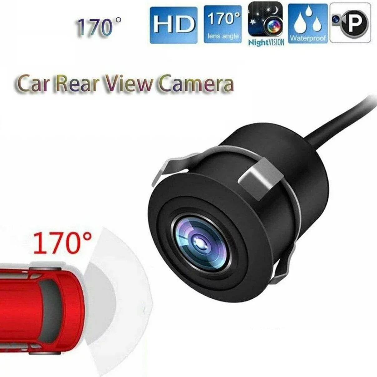4.3in Foldable LCD Display Monitor Car Rear View Backup LED Night Camera