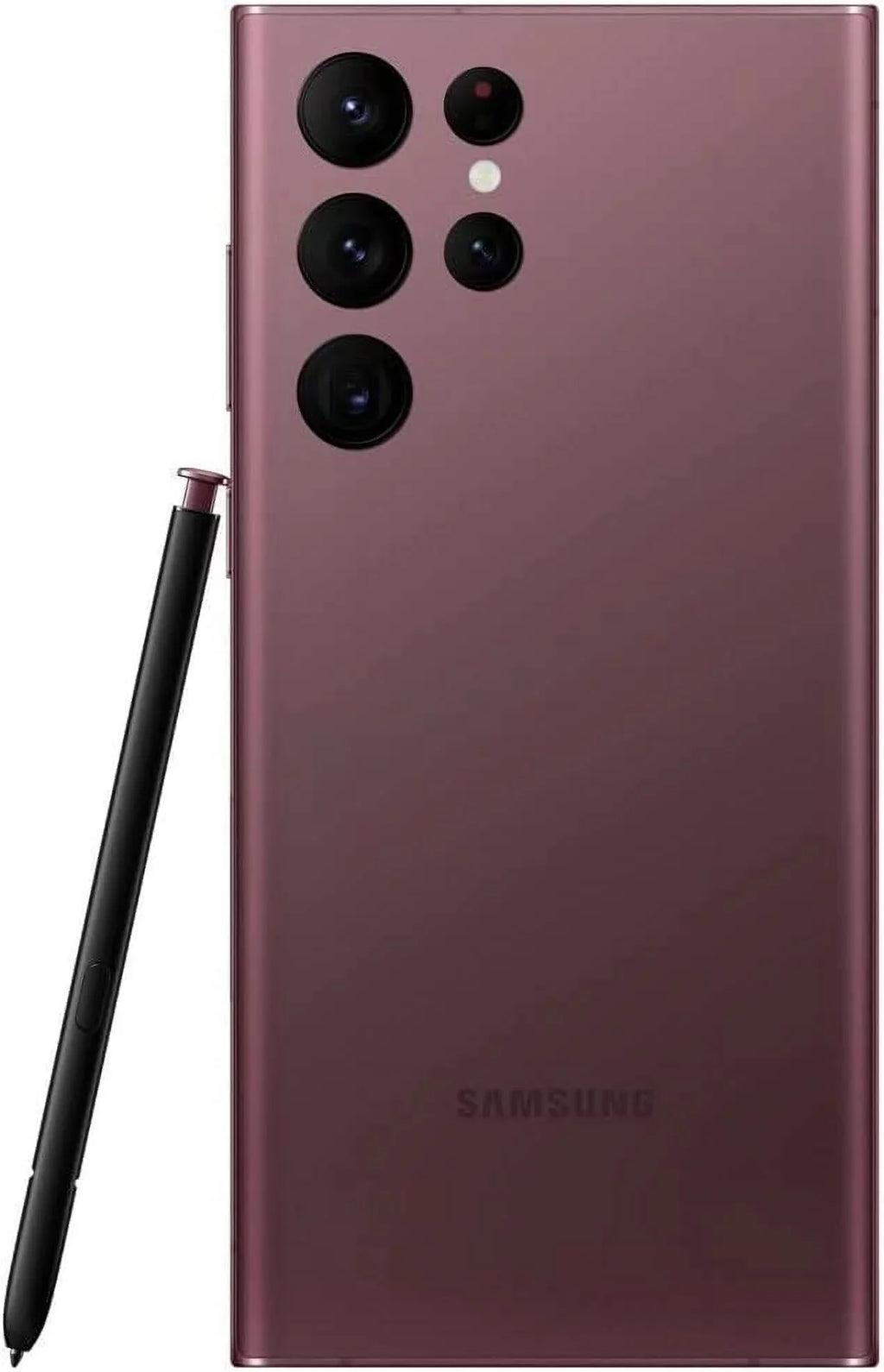 Restored Galaxy S22 Ultra 5G S908U (Fully Unlocked) 128GB Burgundy (Refurbished)