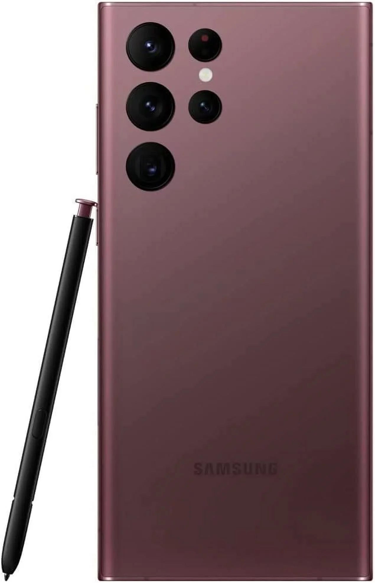 Restored Galaxy S22 Ultra 5G S908U (Fully Unlocked) 128GB Burgundy (Refurbished)