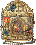 Mary Frances Don't Be Cagey Beaded Crossbody Birdcage Handbag, Multi