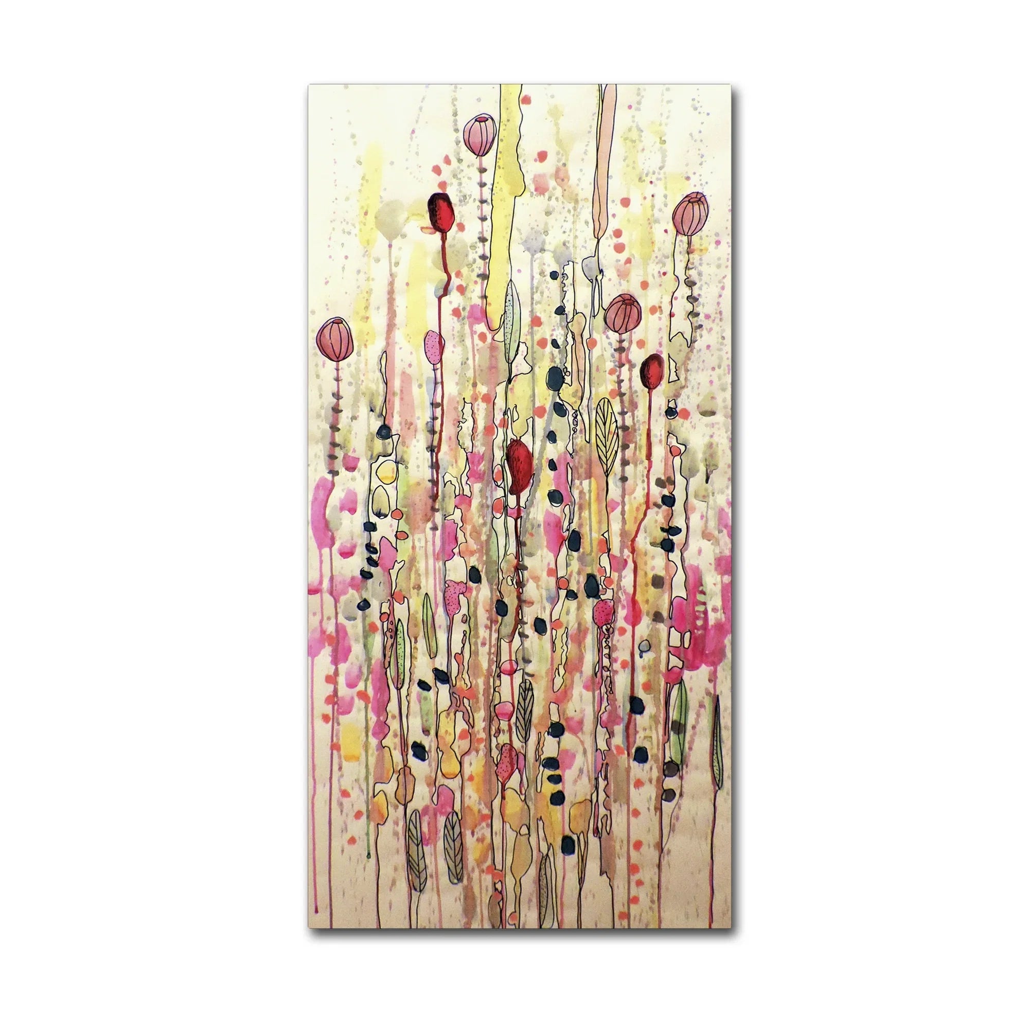 Trademark Fine Art "Samsara" Canvas Art by Sylvie Demers