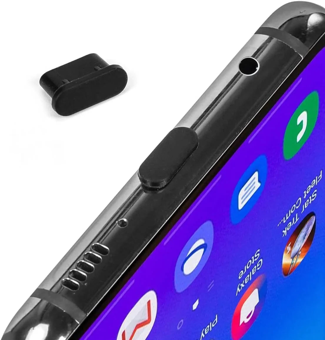 10x USB C Dust Cover, Type C Charging Port Plug USB C Port Caps Protector for Galaxy S22 Ultra S21 FE S20, Note