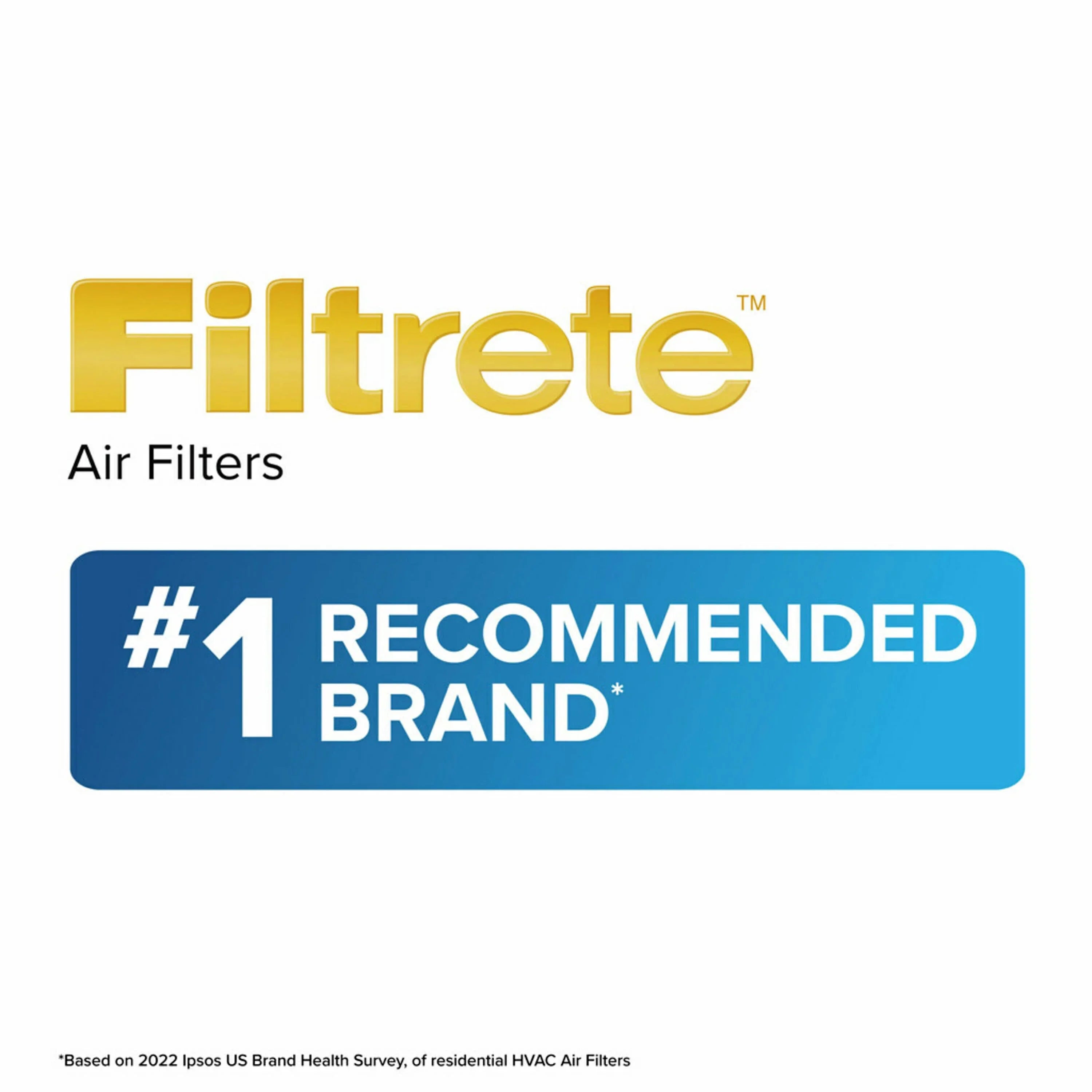 Filtrete 12x12x1 Air Filter, MPR 1500 MERV 12, Advanced Allergen Reduction, 4 Filters
