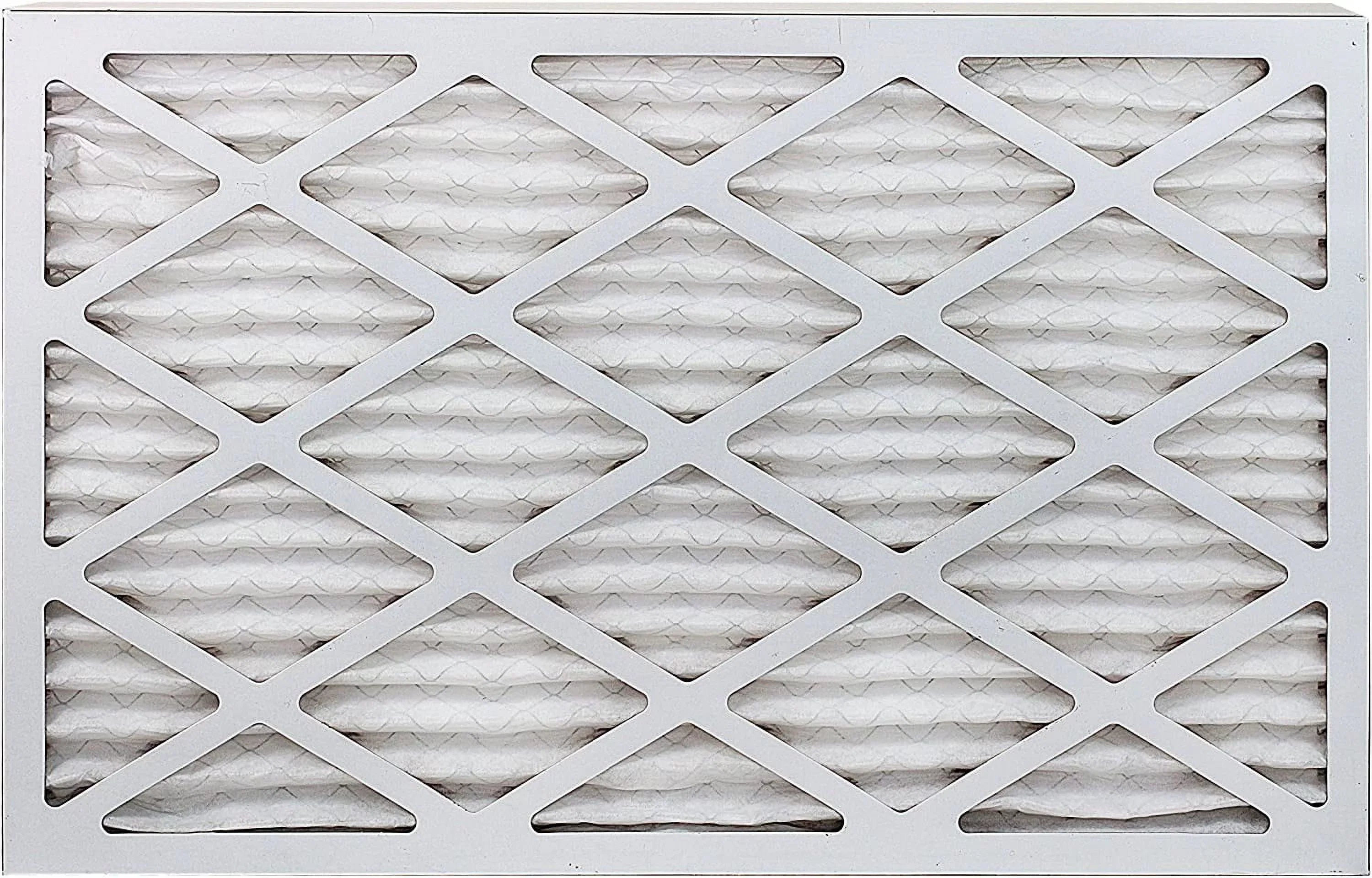 Filterbuy 8x24x1 MERV 8 Pleated HVAC AC Furnace Air Filters (12-Pack)