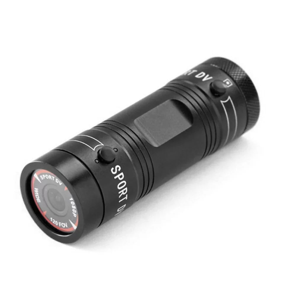 Tomshoo Camcorder for Bike Helmet Camera with 120° Wide Angle Lens, Liquid Camera