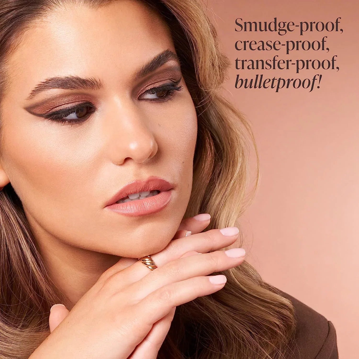 Mally Beauty Evercolor Shadow Stick Extra, Smudge-proof, Transfer-proof, Crease-proof Eyeshadow, Precious Gold Shimmer