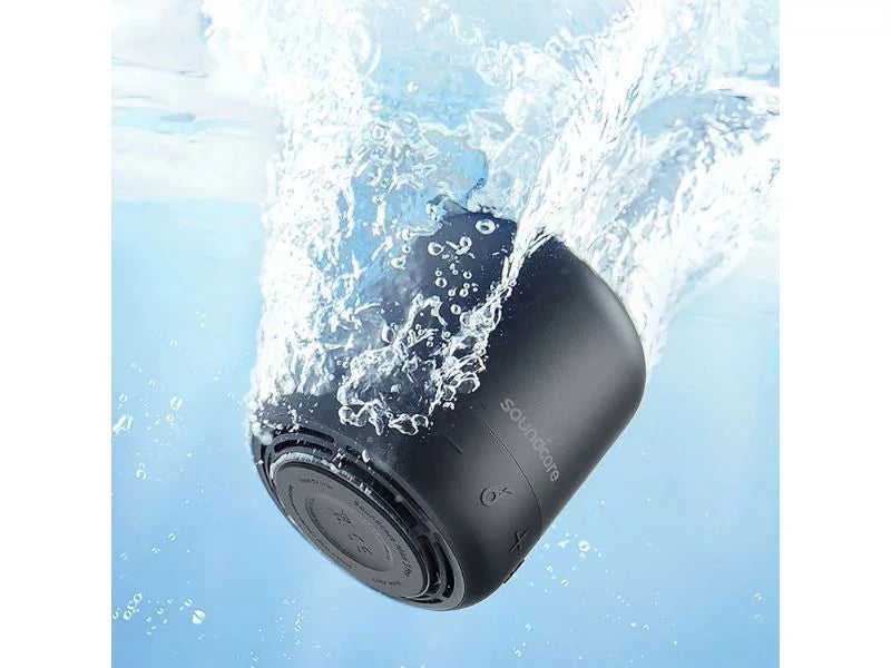 Soundcore B3127Z11 Mini 3 Pro Portable Bluetooth Speaker 2-Pack Black 15H Playtime IPX7 Fluid