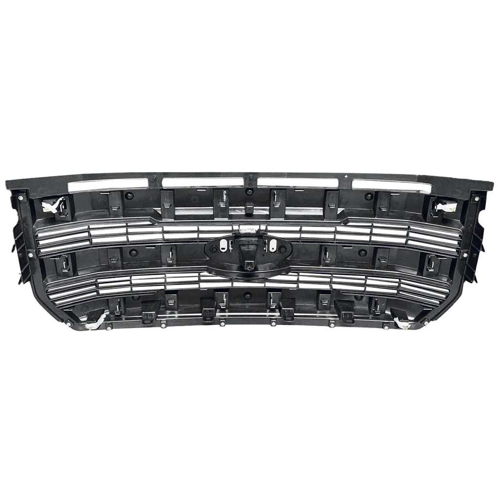Teledu For 15-17 F-150 Front Bumper Radiator Grille Chrome W/o camera FL348200PBS