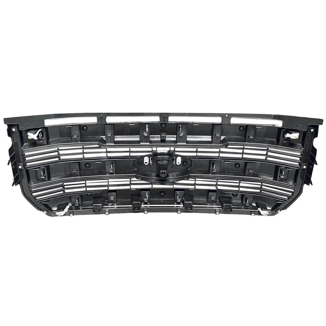 Teledu For 15-17 F-150 Front Bumper Radiator Grille Chrome W/o camera FL348200PBS