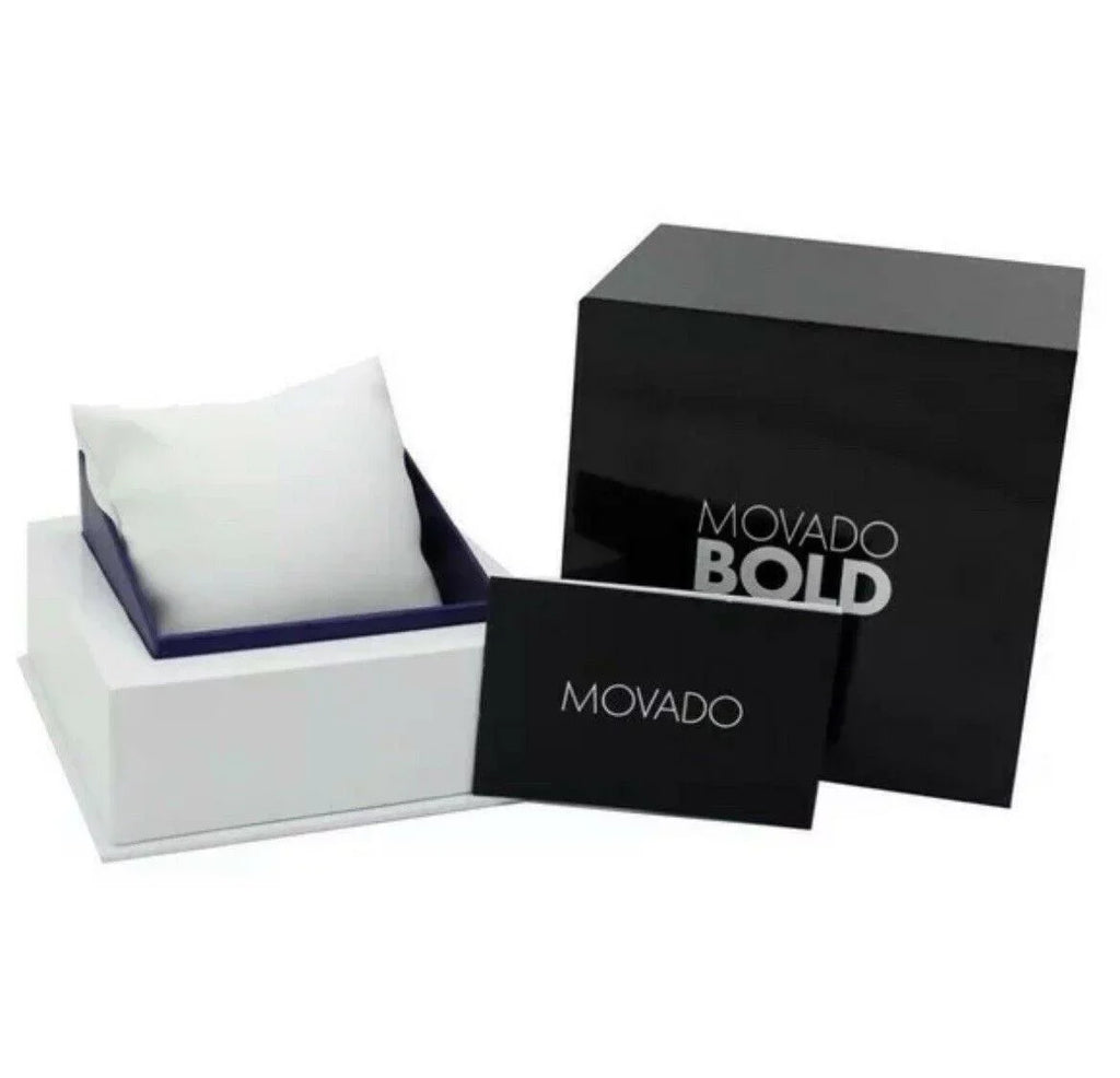 Movado Bold Evolution Mesh Strap 40mm Blue Dial Men's Watch 3600901