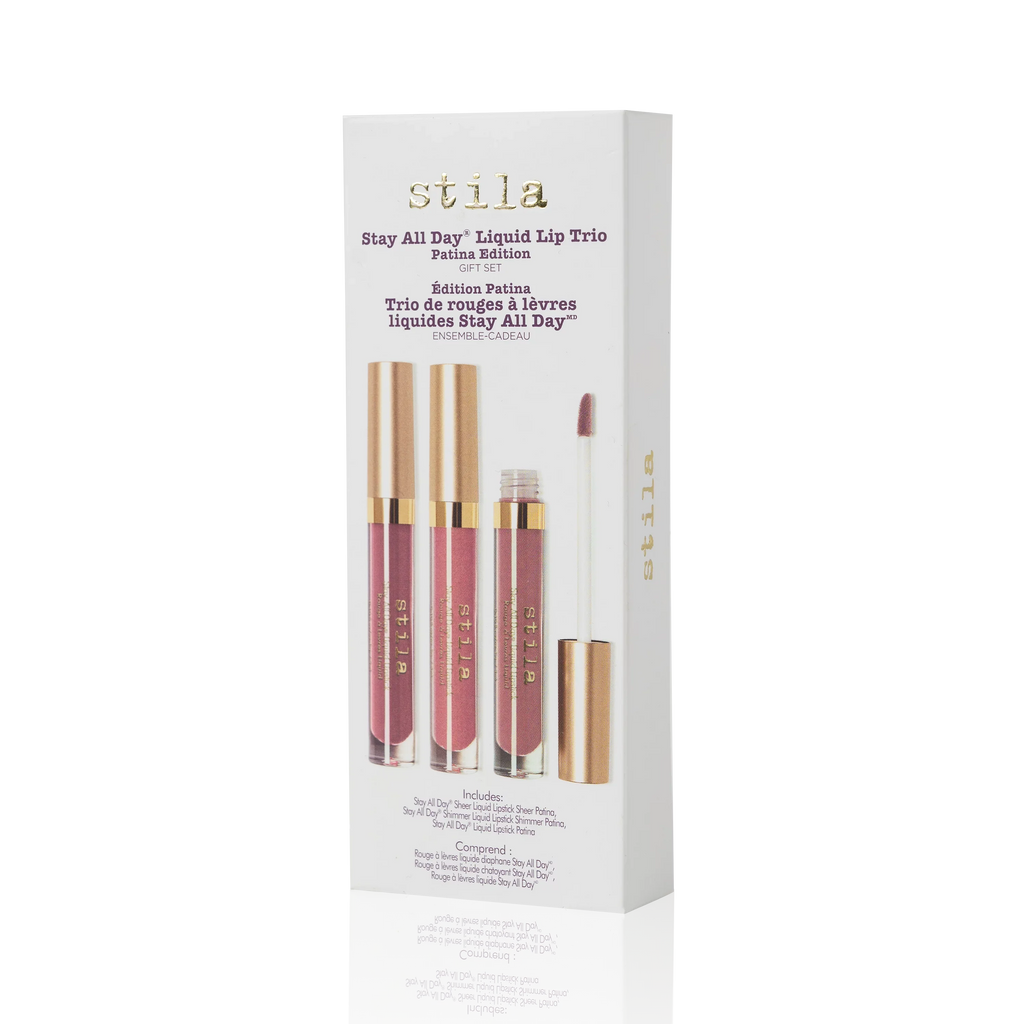 Stila Stay All Day Liquid Lip Trio Patina Edition Gift Set