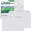 Filterbuy 12x18x4 MERV 13 Pleated HVAC AC Furnace Air Filters (12-Pack)