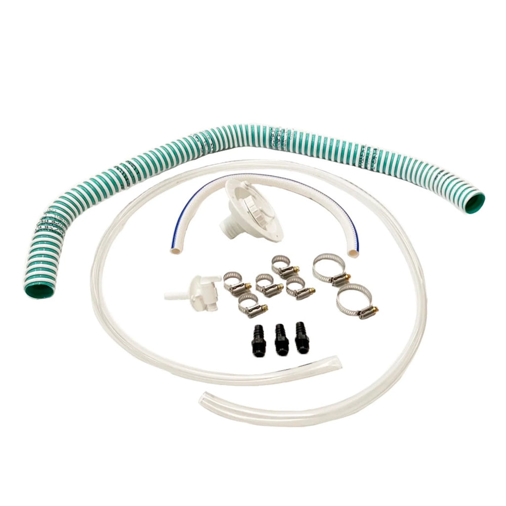 Fresh Fluid Tank Accessory Hose Connection Kit - RV, Concession, Trailer, Camper