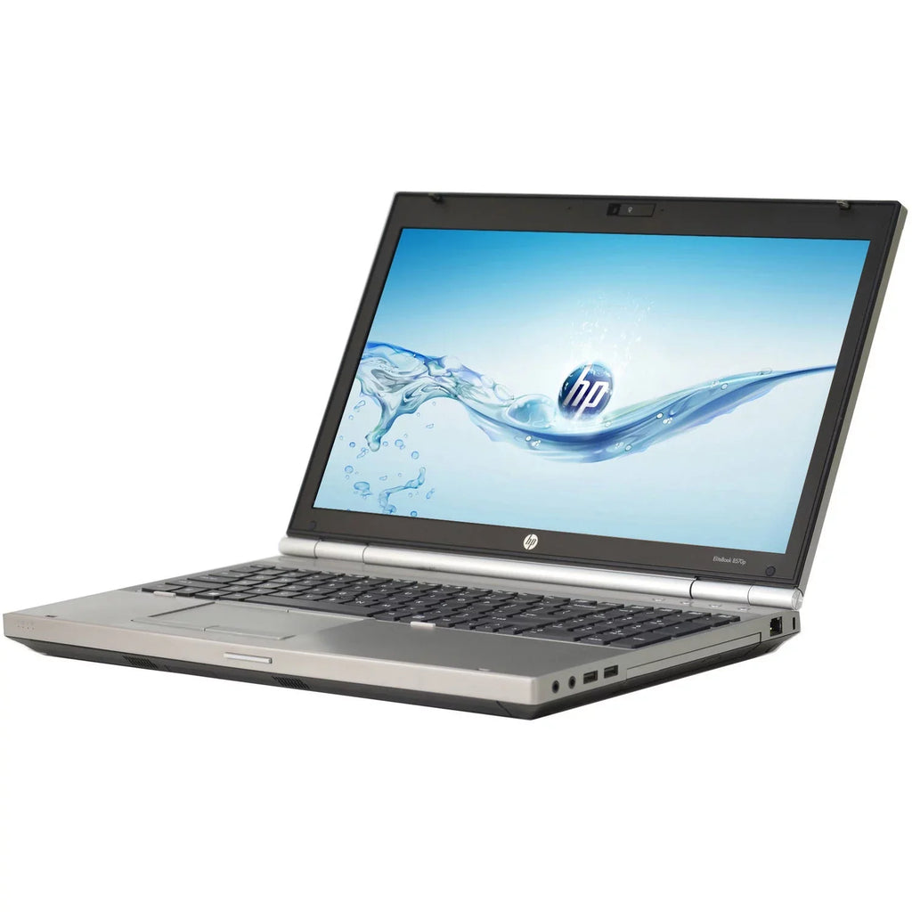 Second-hand 15.6" EliteBook 8570P Portable computer PC with Core i7-3720QM Processor, 8GB Memory, 750GB Hard Drive and Windows 10 Pro